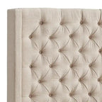 Naples Button-tufted Wingback Headboard only by iNSPIRE Q Artisan