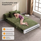 VINGLI Futon Sofa Bed Sleeper Sofa Chair Bed Floor Sofa Twin Small Couch Folding Mattress Couches
