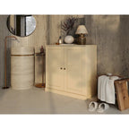 Palace Imports 100% Solid Wood 32 Bathroom Cabinet with Solid Doors and Adjustable Shelves