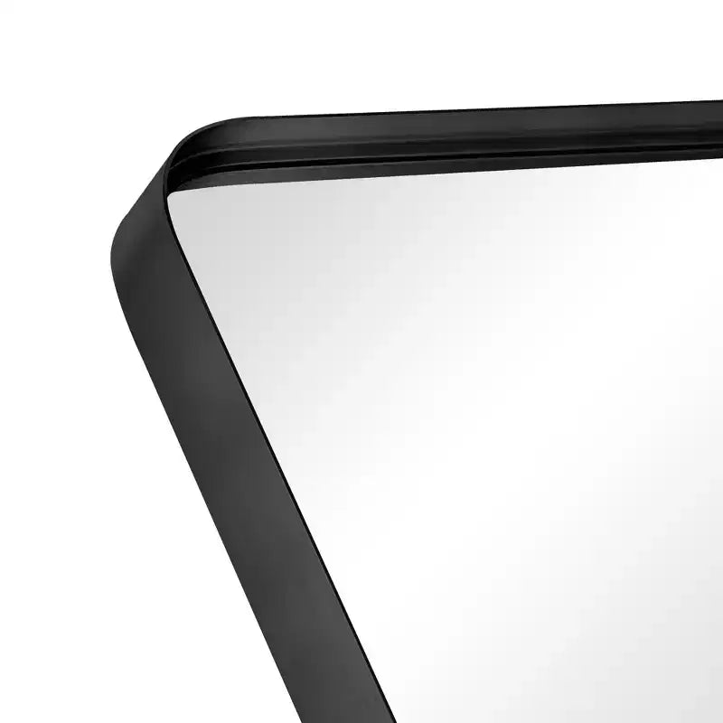 69x30 Black Rectangle Full-Body Mirror Metal Frame Full-length Mirror with Window Panes for Bathroom Bedroom Entryway Living