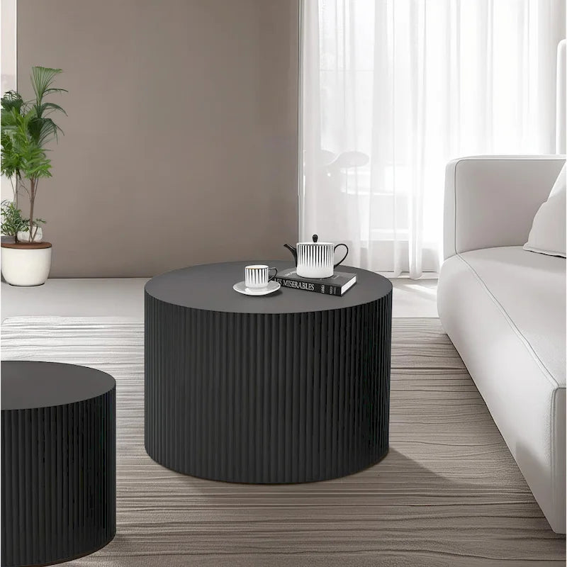 Wave Stripe Nesting Coffee Table Set