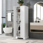 Storage Cabinet with Two Doors for Bathroom
