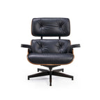 Mid Century Modern Leather Lounge Chair Armchair Recliner