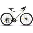 Whisen Road Bike, Lightweight Aluminum Frame, Disc Brakes, 16-Speed, Fast Acceleration, Suitable for Men and Women