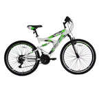 Titan Pathfinder Mens 21-Speed All Terrain Mountain Bike with Dual Suspension