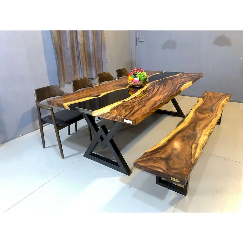 Kanab Creek 90 Epoxy Dining Table