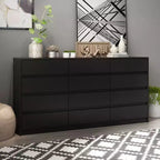 Famapy Modern 12-Drawers Dresser Sleek Chest of Drawers