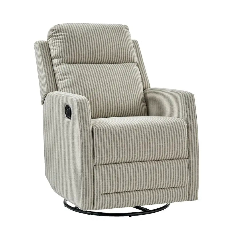 Diana Modern Polyester 360-degree Swivel Rocker Recliner by HULALA HOME