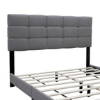 Queen Size Adjustable Upholstered Bed Frame Stylish Durable And Dirt-resistant, No Need For Bulky Innerspring Mattresses