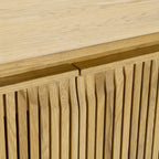 Classic Home Roya Oak Veneer Sideboard Buffet