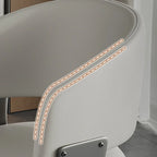 Modern Glam Leather Upholstered Dining Chair