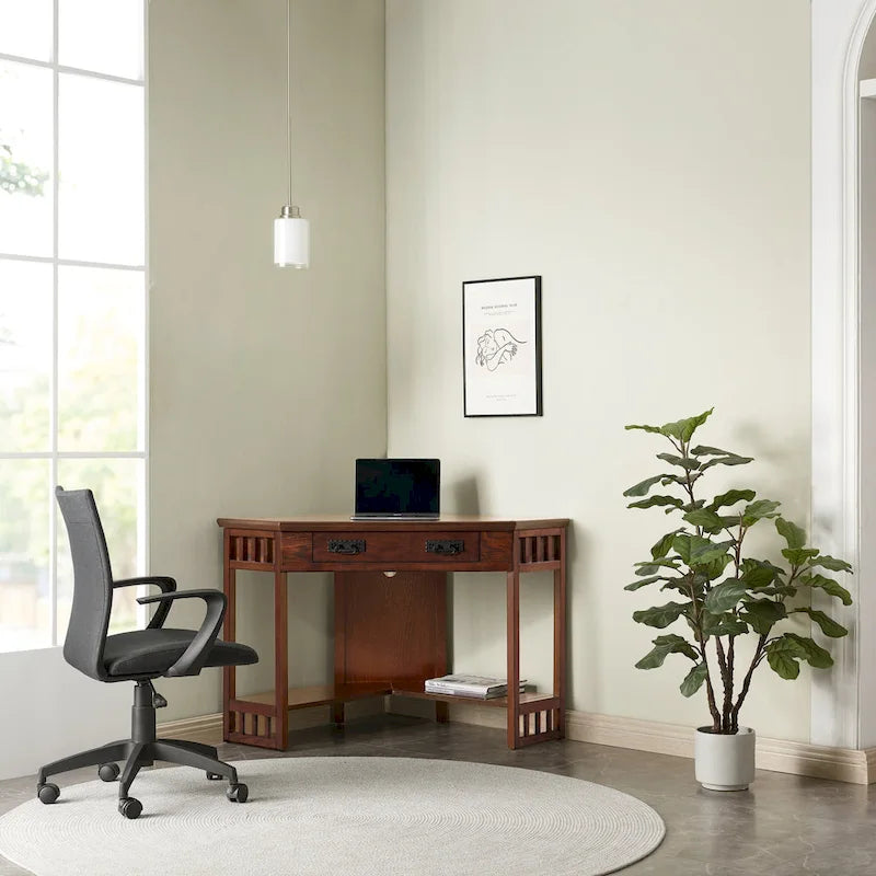 Leick Home Mission Corner Writing Desk