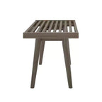 Plank+Beam Entryway Bench, Solid Wood End of Bed Bench for Bedroom, Hallway, Porch, 41.25