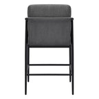 Spruce&Spring Modern Counter Stools with Arm & Metal Frame Set of 2
