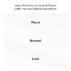 Plank+Beam Entryway Bench, Solid Wood End of Bed Bench for Bedroom, Hallway, Porch, 41.25