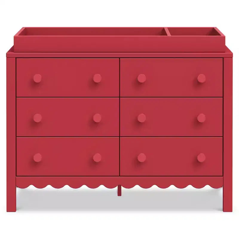 Scallop 6-Drawer Dresser