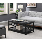 Ring Coffee Table with Shelf
