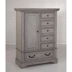 Lakewood Antique Finish Gentlemans Drawer Chest