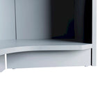 Polygon Corner Wardrobe with 2-Doors