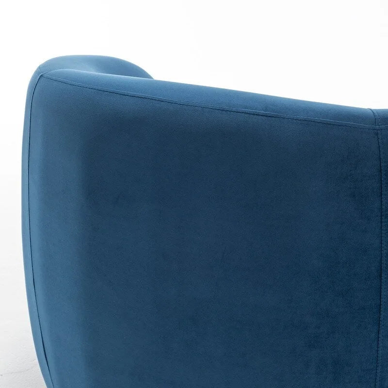 Modern Swivel Barrel Accent Chair