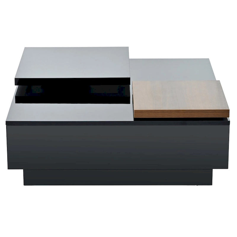 Modern Square Wood Coffee Table