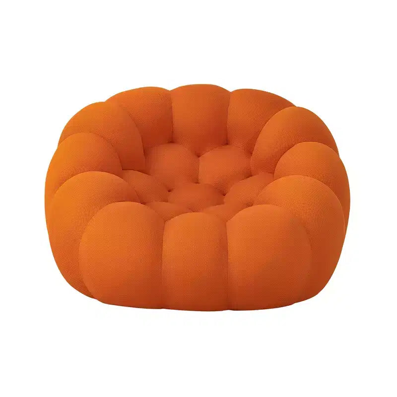 Modern Loveseat Bubble 2 Seater Upholstered Sofa Couch 3D Textile Mesh Fabric for Living Room