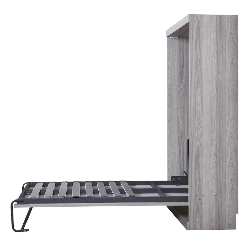 Wood Murphy Bed can be Folded into a Cabinet