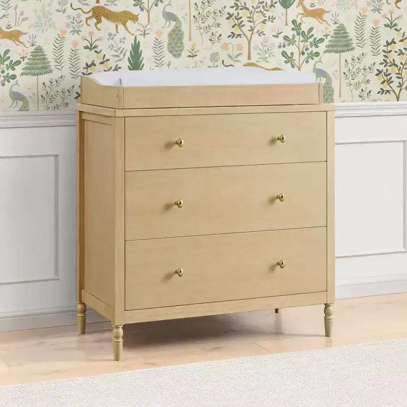 3 Drawer Dresser with Changing Top - Kids Nursery