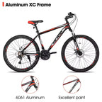 HILAND 26 Mountain Bike for Men Women, 3/6/Multi-Spokes Wheel, 18 Speeds