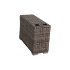 LSI Antibes Grey Wicker/Aluminium 12-piece Conversation Set
