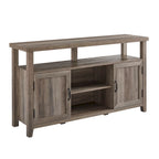 Middlebrook 58-inch Groove Door Highboy TV Stand