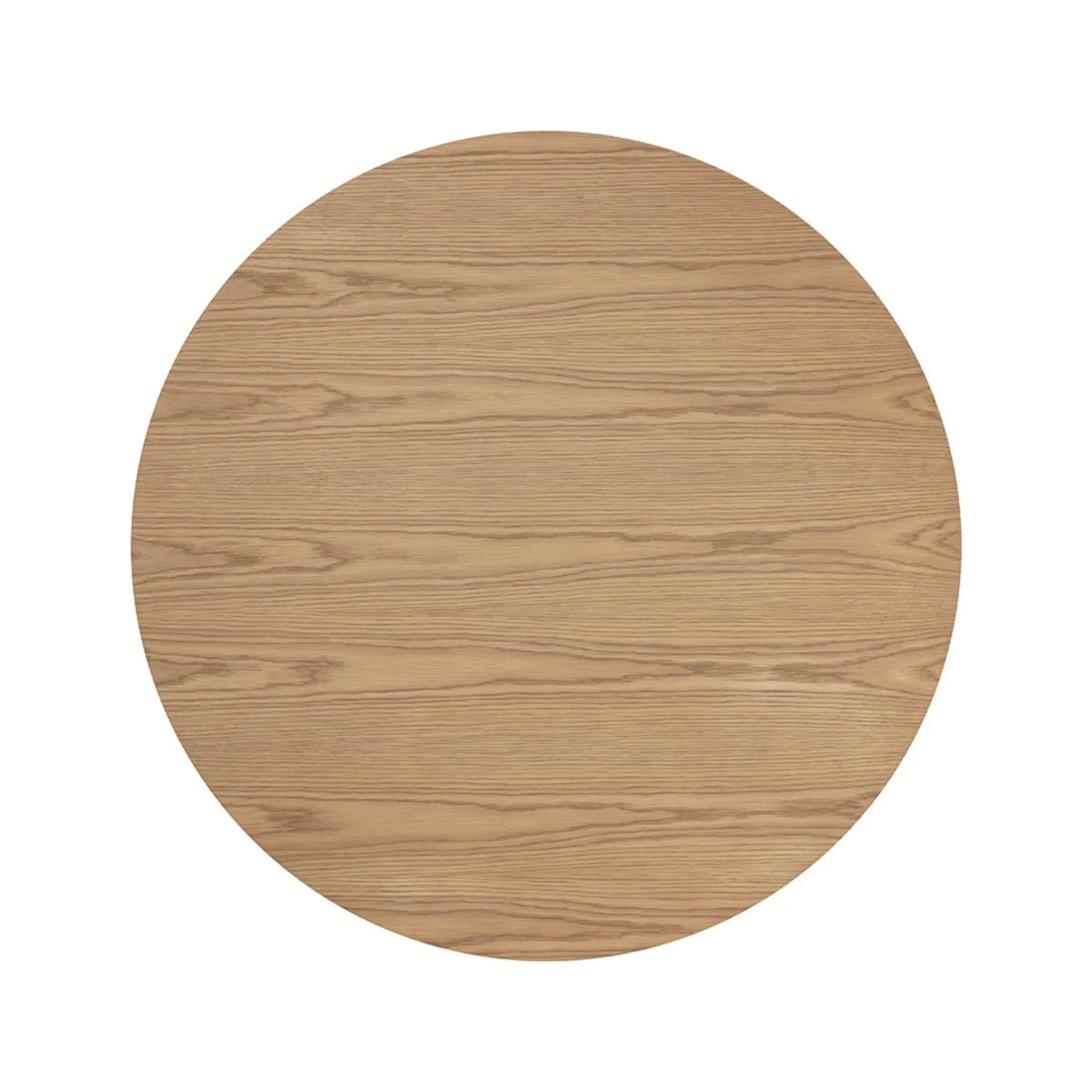 Rustic Oak Coffee Table with Fluted | Brushed Gold Finish