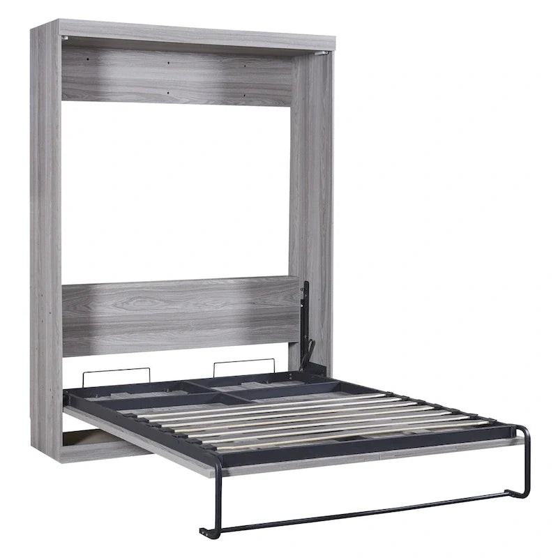 Wood Murphy Bed can be Folded into a Cabinet