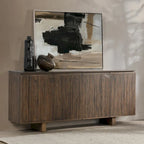 Classic Home Roya Oak Veneer Sideboard Buffet