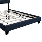 Queen Size Adjustable Upholstered Bed Frame Stylish Durable And Dirt-resistant, No Need For Bulky Innerspring Mattresses