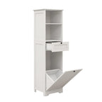 One-Drawer Tilt-Out Laundry Sorter Cabinet