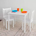3pc Kids Wood Table and Chair Set - Humble Crew