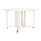 SAFAVIEH Outdoor Brandy 5-Piece Outdoor Dining Table Set - 43Wx35Dx29H