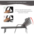 Kullavik 3-PiecesOutdoor Chaise Lounge Set