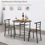 31.5 Drop Leaf Dining Table for Small Space,Small Kitchen Table Set for 2