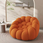 Modern Loveseat Bubble 2 Seater Upholstered Sofa Couch 3D Textile Mesh Fabric for Living Room