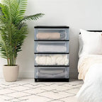 4 Drawer Wide Storage Drawer