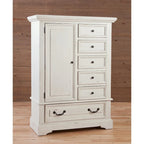 Lakewood Antique Finish Gentlemans Drawer Chest