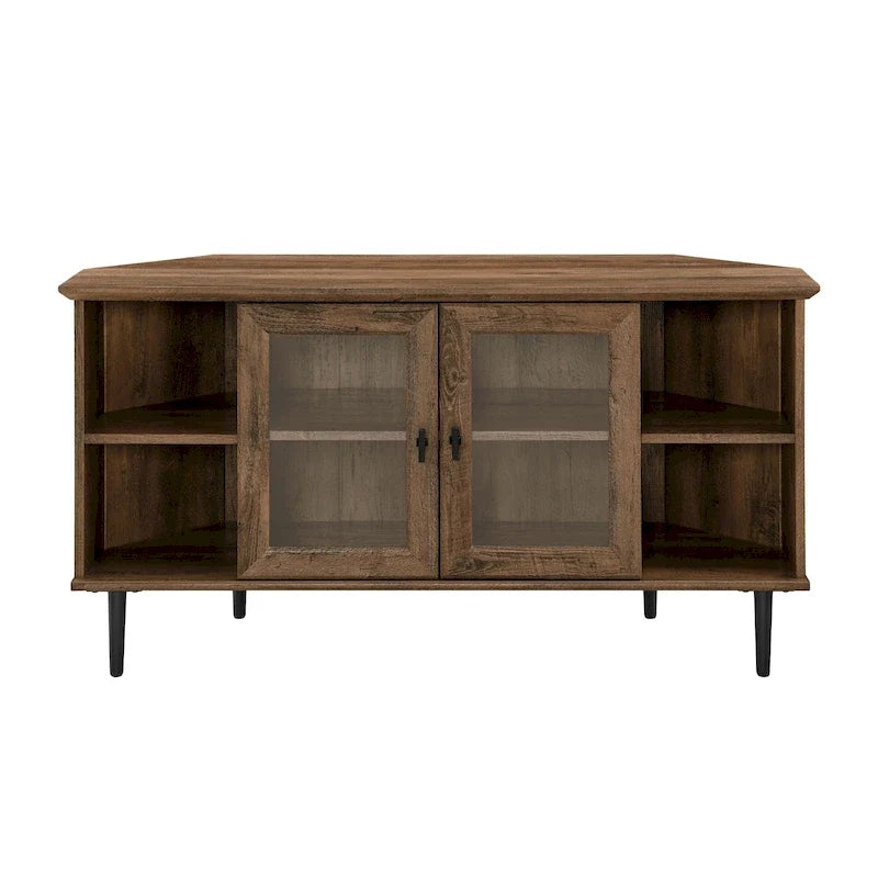Middlebrook 48-inch Glass Door Corner TV Stand