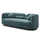 Modern 3 Seater Velvet Upholstered Comfy Couch with Legs