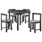 Harrisburg Tobey 5-piece Compact Round Dining Set