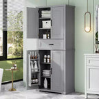 Christopher Knight Home Ashbur Modern Bathroom Storage Cabinet with Drawer and Adjustable Shelf