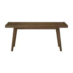Plank+Beam Entryway Bench, Solid Wood End of Bed Bench for Bedroom, Hallway, Porch, 41.25