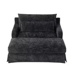 Polibi Extra-Deep Chenille Sofa Bed Chair
