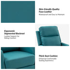 Esteban Swivel Recliner with Tufted Back Set of 2 by HULALA HOME